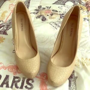 Call it spring platform shoes